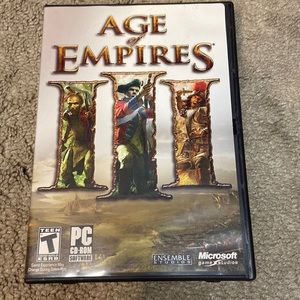 Age of Empires III PC Game Windows with Case and Manual Historical Gameplay RTS